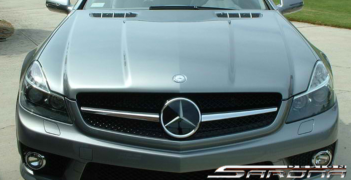 Custom Mercedes SL Hood  Convertible (2009 - 2012) - $890.00 (Manufacturer Sarona, Part #MB-002-HD)
